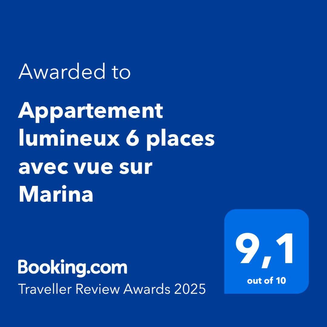 Appartement Lumineux 6 Places Avec Vue Sur Marina มองเดอลิเยอลานาปูล ภายนอก รูปภาพ